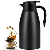 SSAWcasa 2L Thermal Coffee Carafe Insulated Stainless Steel